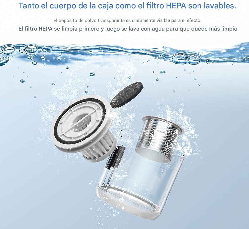 AspiraMax PRO™ — Limpieza profunda con luz UV esta Navidad: aspira y elimina ácaros, quita pelo de mascota y deja la casa impecable para recibir visitas sin preocuparte. *Inalámbrica (Hoy incluye SET COCINA 6 piezas acero inoxidable + ENVIO GRATIS)