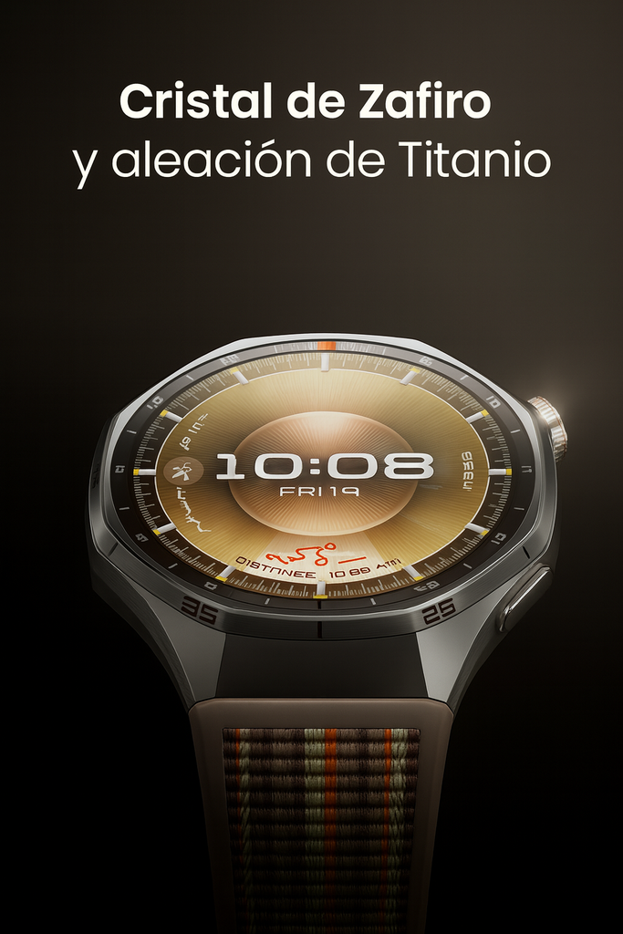 Huawei Watch GT 6 Pro: Premium Titanium Smartwatch with AMOLED, Health, Sports