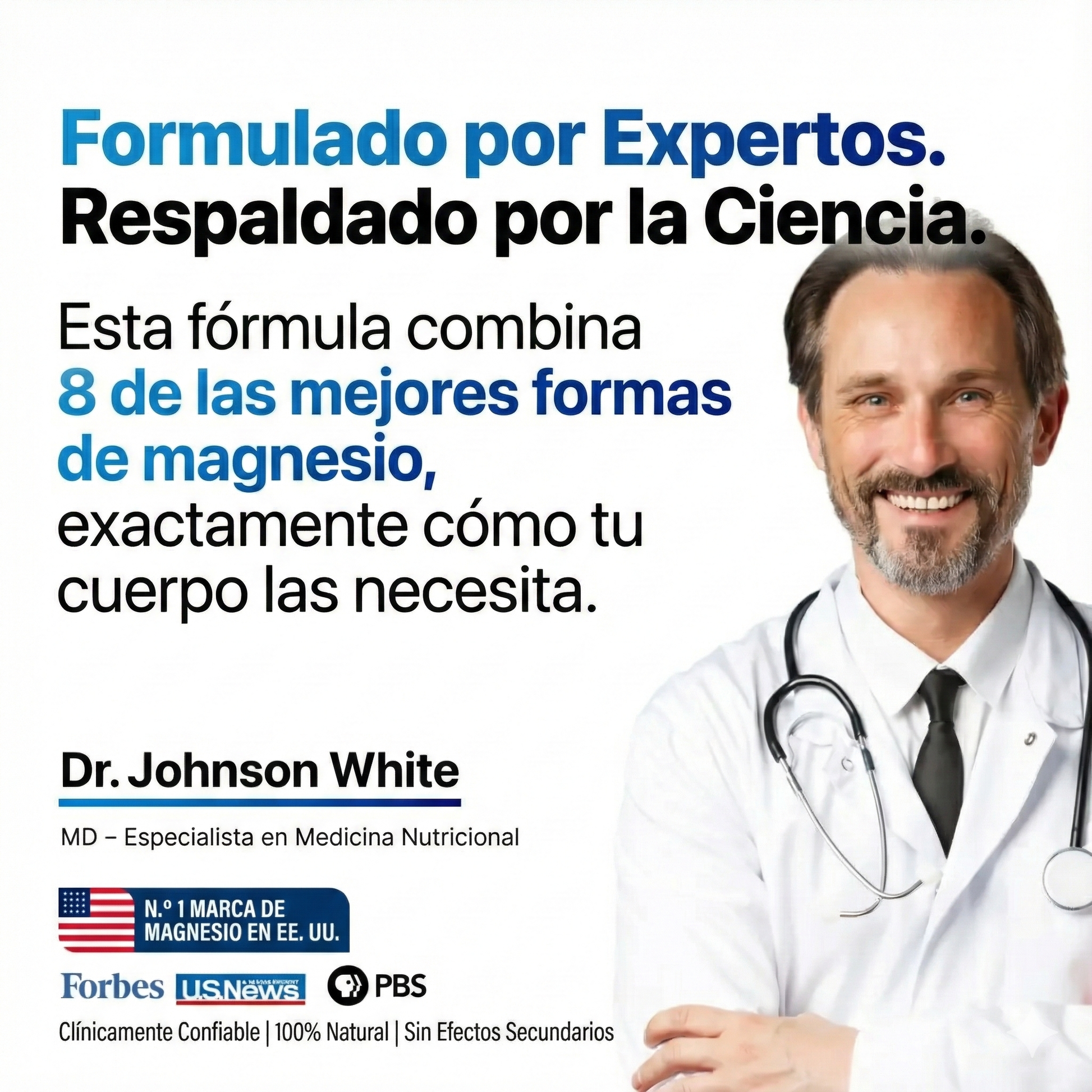 Complejo de Magnesio 8en1 🍃 2x1 IMPORTADO 🇺🇸